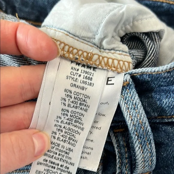 Frame Denim Le Nouveau Straight Size 29 - Picture 4 of 6